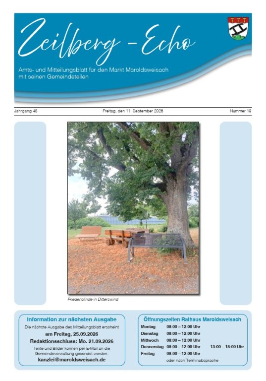 TS Mitteilungsblatt 19/2026